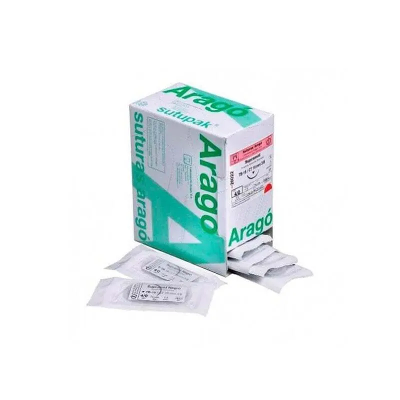 SUTURAS SEDA NEGRA NO ABSORBIBLE