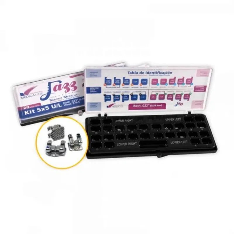 BRACKETS METÁLICOS 10UDS - ROTH 018 N35 C/BOLA 
