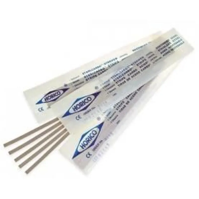 TIRAS HORICO METALICAS 304 - 4MM MEDIUM UN LADO 12 UDS