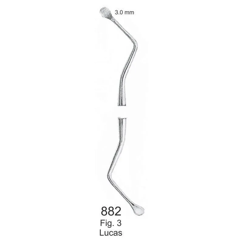 CURETA MASTER LUCAS FIG.3 - 3,00MM -